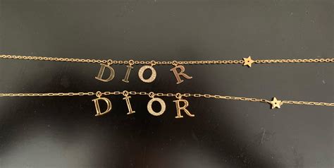 dior letter necklace dupe|dior friendship bracelet dupe.